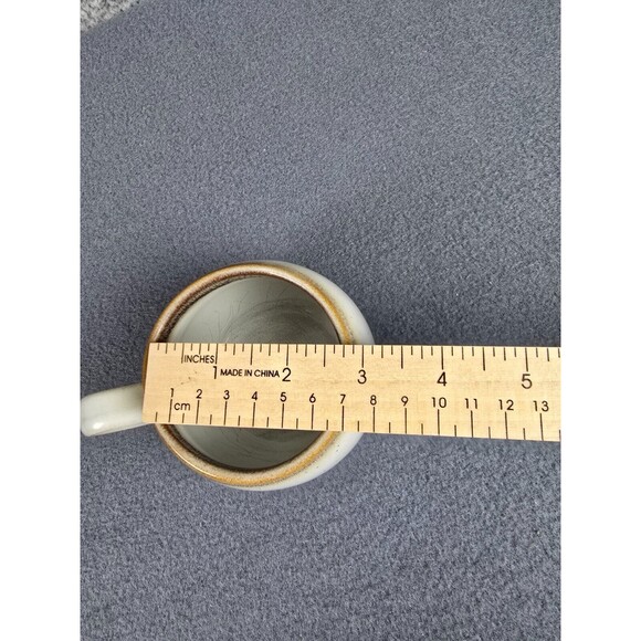 Sterling China 5Oz Vitrified Mug Retro Gold Stripe Espresso Coffee Vintage Diner - Picture 7 of 8